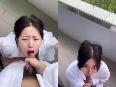 Mới sáng gà gáy đã bắt em khỏa thân liếm dương vật outdoor chung cư